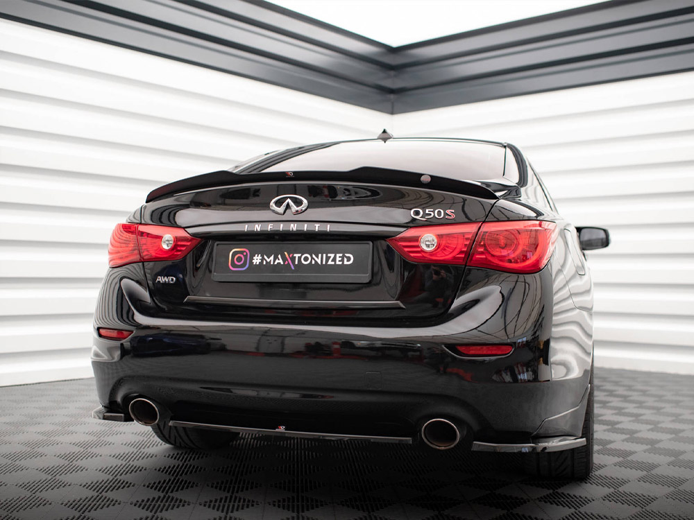 Spoiler CAP Infiniti Q50 S Mk1 - 2 