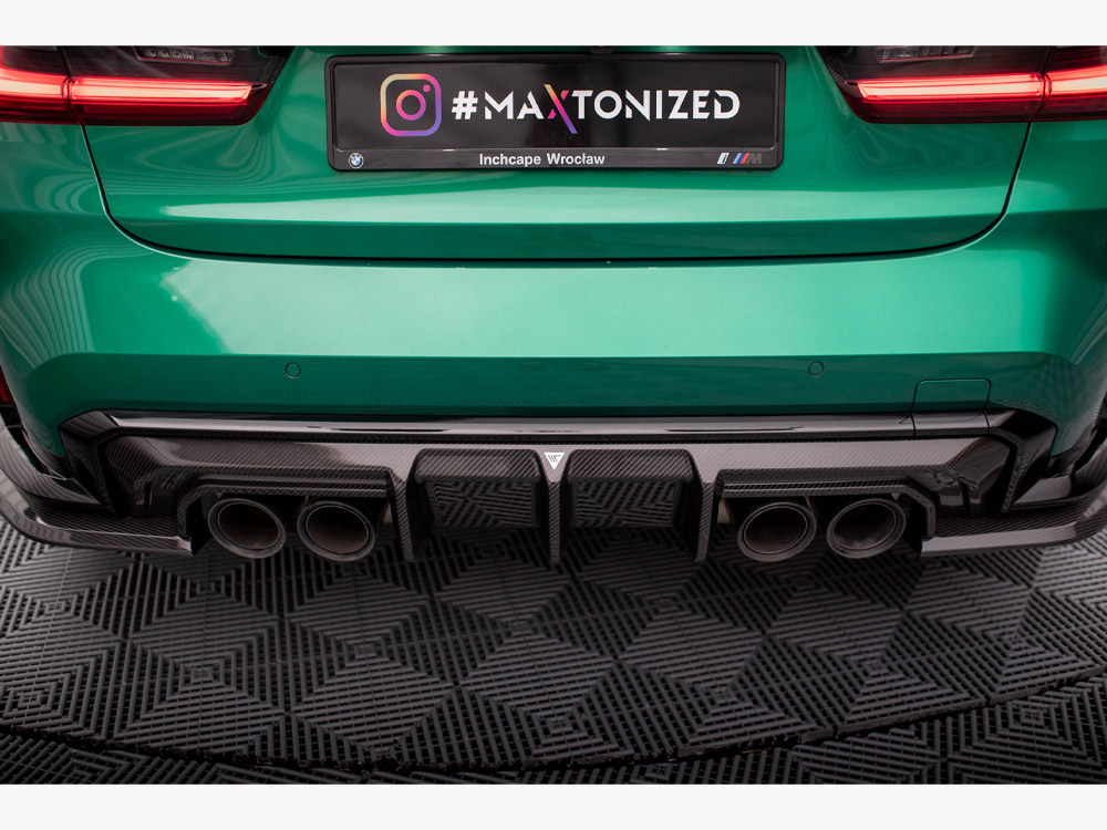 Carbon Fiber Rear Diffuser BMW M4 G82 / M3 G80 - 8 