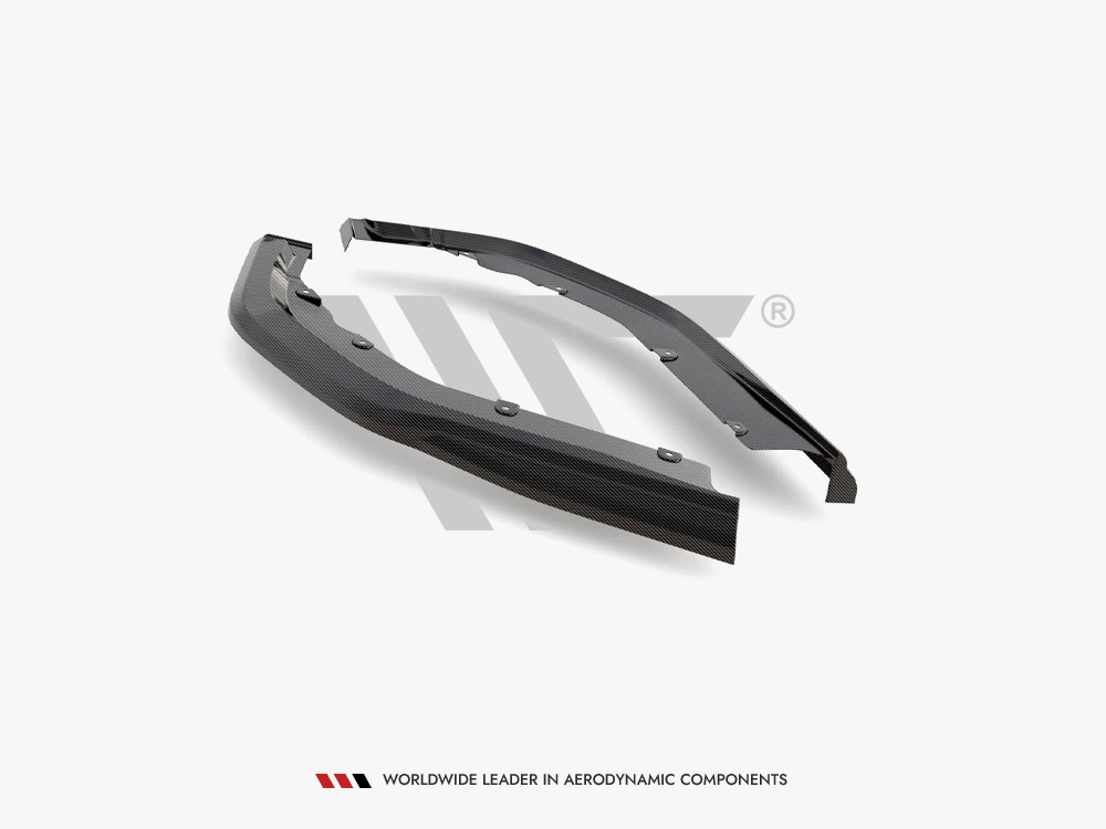 Carbon Fiber Rear Side Splitters BMW M3 Sedan / Touring G80 / G81 - 7 