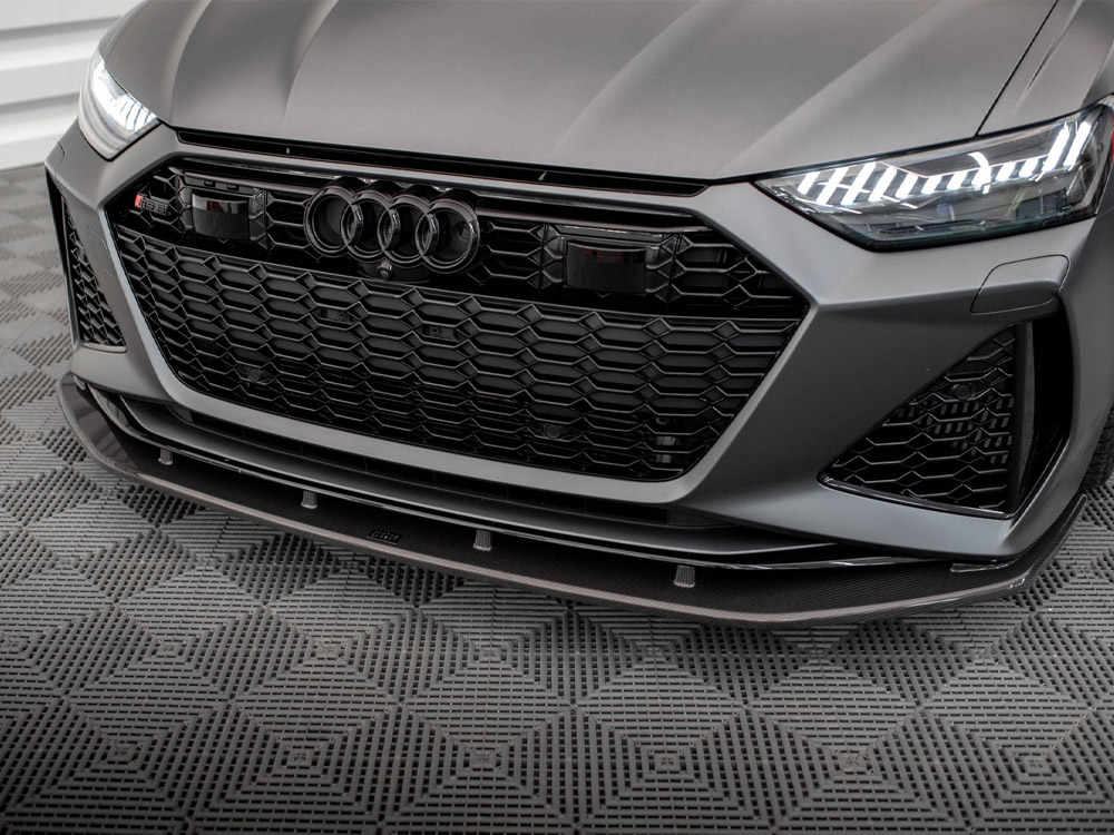 Carbon Fiber Front Splitter Audi RS6 C8 / RS7 C8 - 6 