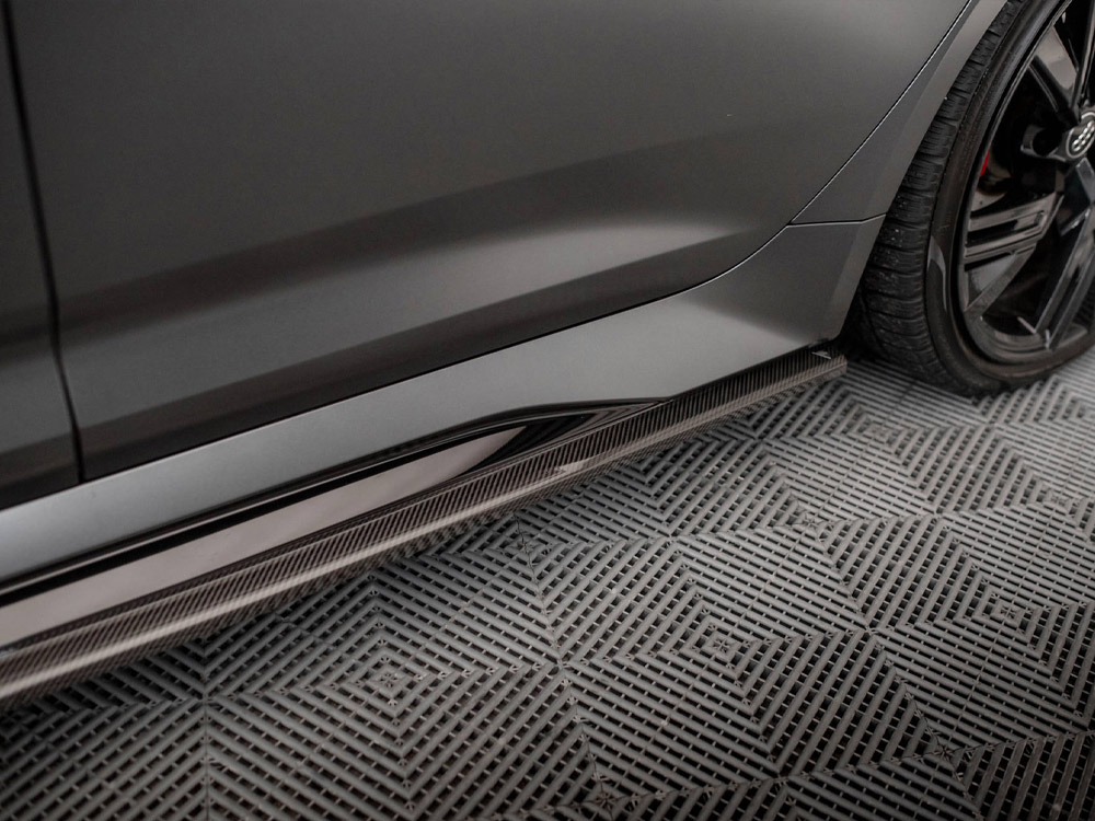 Carbon Fiber Side Skirts Audi RS6 C8 / RS7 C8 - 8 