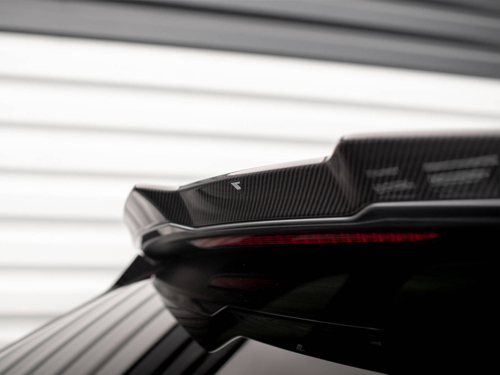 Carbon Fiber Tailgate Spoiler Audi RS6 C8 - 12 