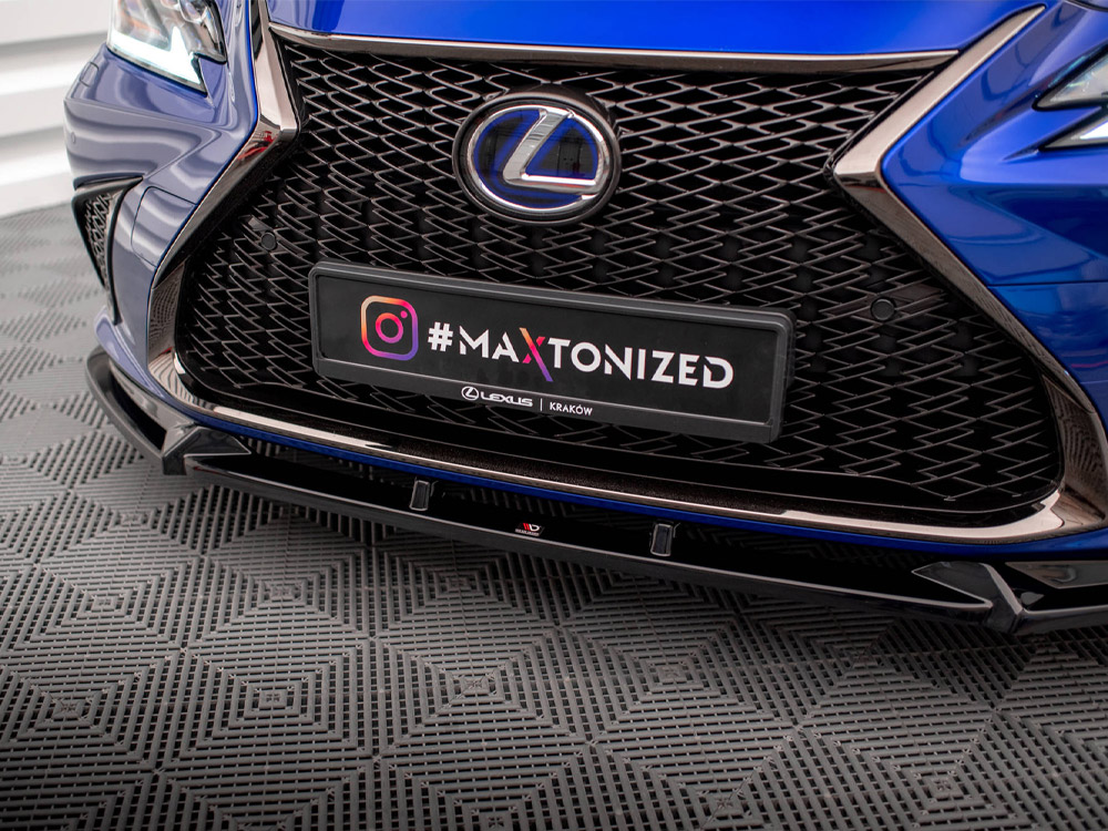 Front Splitter V.2 Lexus ES F Sport Mk7 - 4 