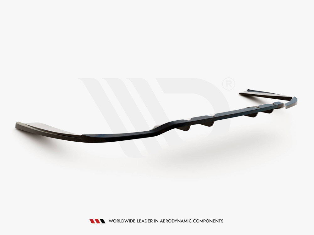 Rear Splitter (Vertical Bars) Mercedes C AMG Line W205 Facelift - 7 