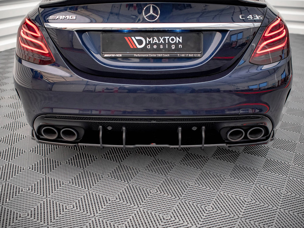 Street PRO Rear Diffuser Mercedes-AMG C43 Sedan / Estate W205 / S205 Facelift - 3 