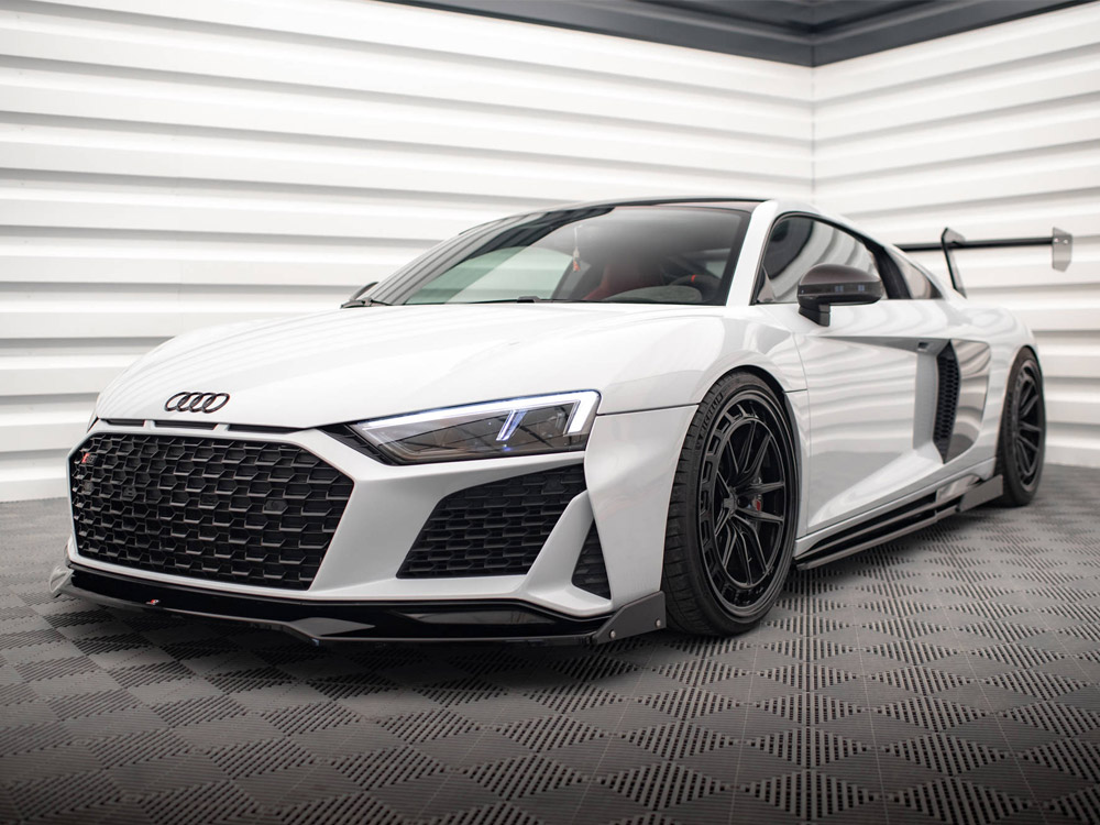 Front Splitter V.3 + Flaps Audi R8 Mk2 Facelift - 2 