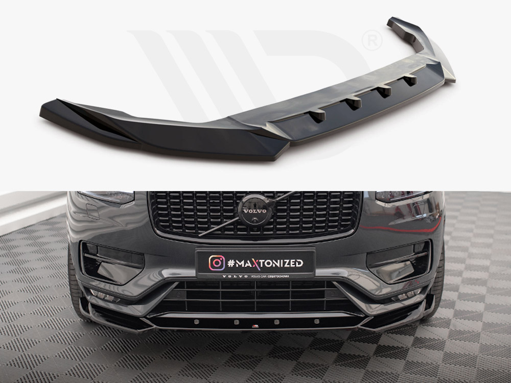 Front Splitter V.1 Volvo XC90 R-Design Mk2 Facelift - 1 