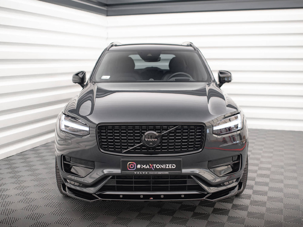 Front Splitter V.1 Volvo XC90 R-Design Mk2 Facelift - 3 