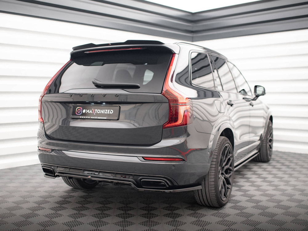 Rear Splitter (Vertical Bars) Volvo XC90 R-Design Mk2 Facelift - 2 