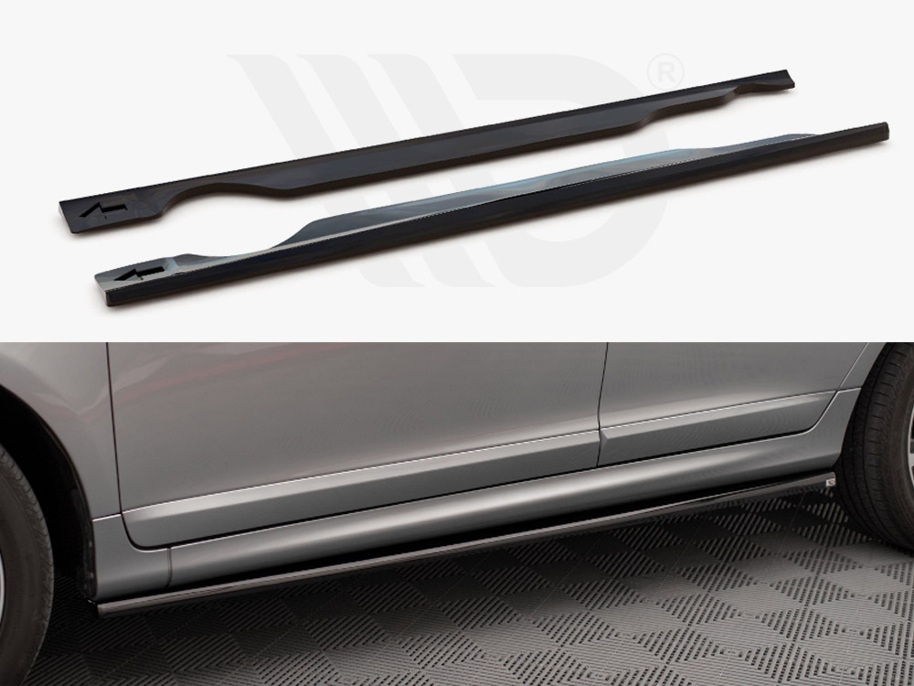 Side Skirts Diffusers Volvo XC60 R-Design Mk1 Facelift - 1 