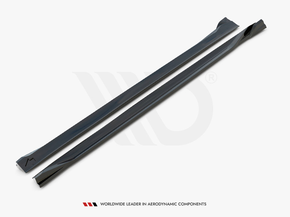 Side Skirts Diffusers Volvo XC60 R-Design Mk2 Facelift - 5 