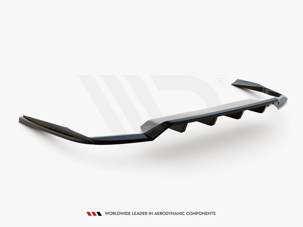 Rear Splitter (Vertical Bars) Volvo V90 / S90 R-Design Mk2 - 6 