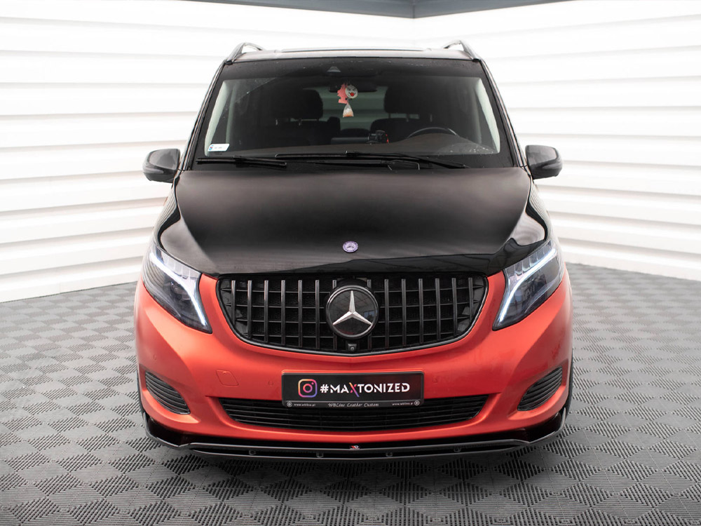 Front Splitter V.4 Mercedes V-Class W447 - 3 