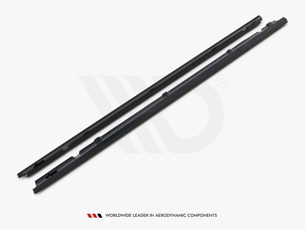 Side Skirts Diffusers Mercedes C Coupe AMG-Line C205 Facelift - 5 