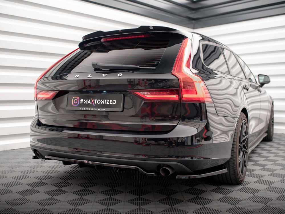 Rear Splitter V.2 (Vertical Bars) Volvo V90 Mk2 - 2 