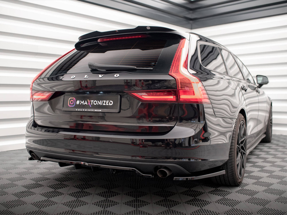 Rear Side Splitters Volvo V90 Mk2 - 2 