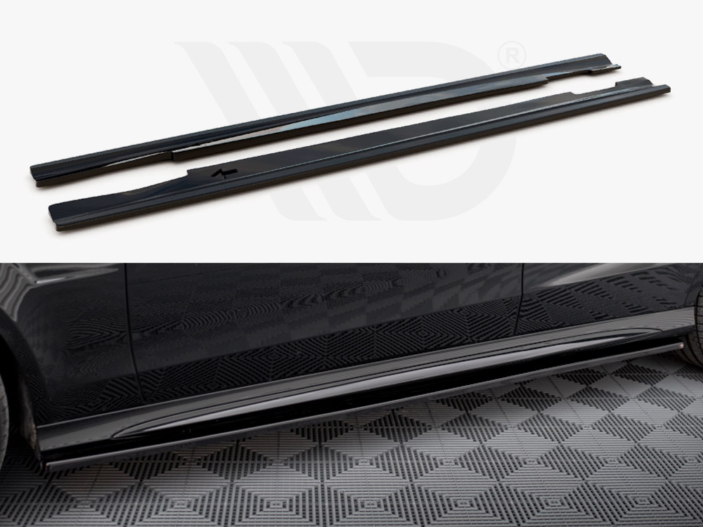 Side Skirts Diffusers Mercedes E63 AMG / AMG-Line Sedan W212 Facelift - 1 