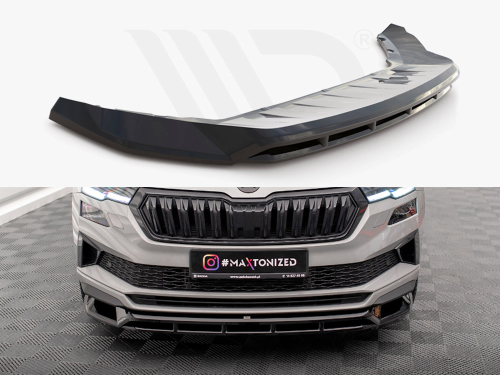 Front Splitter Skoda Karoq Sportline Mk1 Facelift - 1 