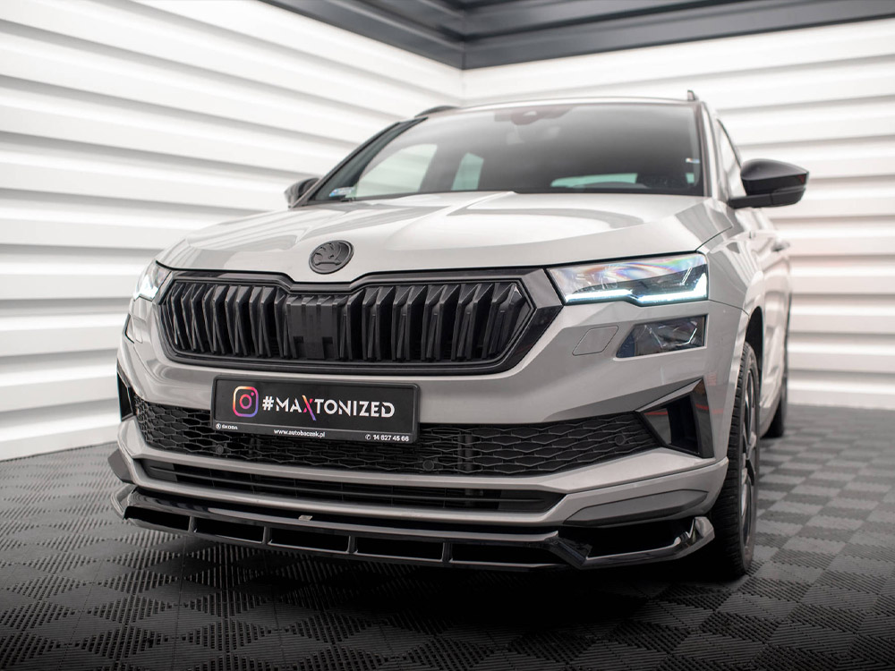 Front Splitter Skoda Karoq Sportline Mk1 Facelift - 2 