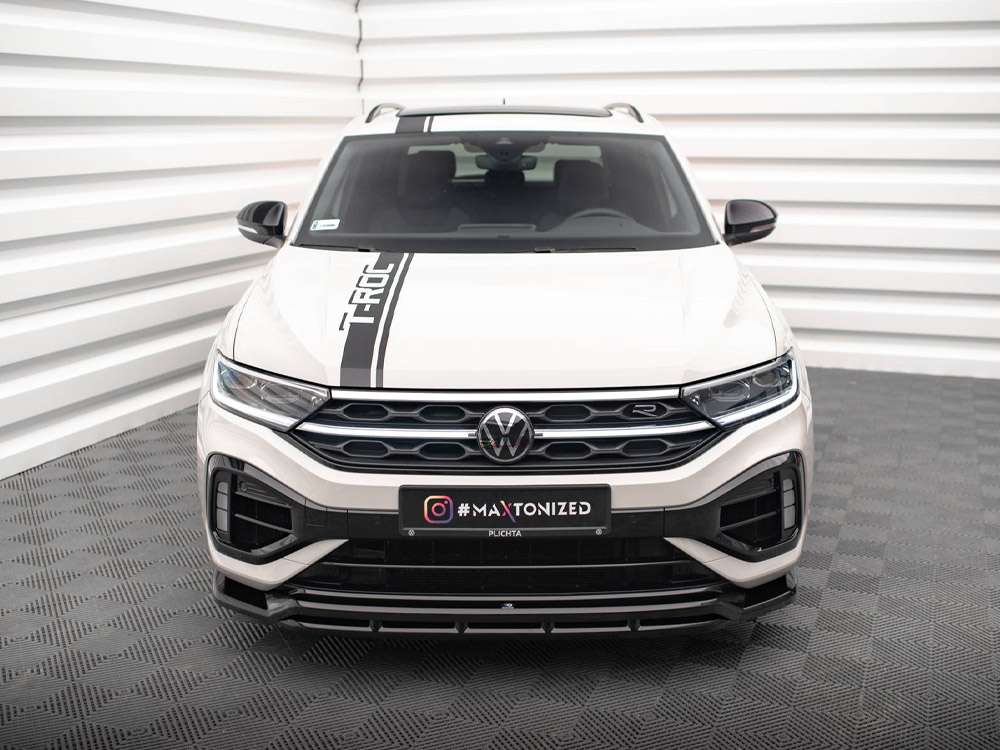 Front Splitter V.1 Volkswagen T-Roc R / R-Line Mk1 Facelift - 3 