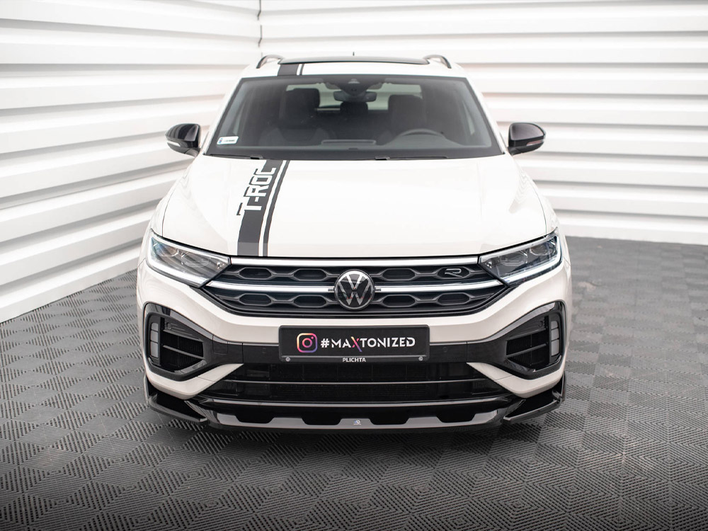 Front Splitter V.2 Volkswagen T-Roc R / R-Line Mk1 Facelift - 3 