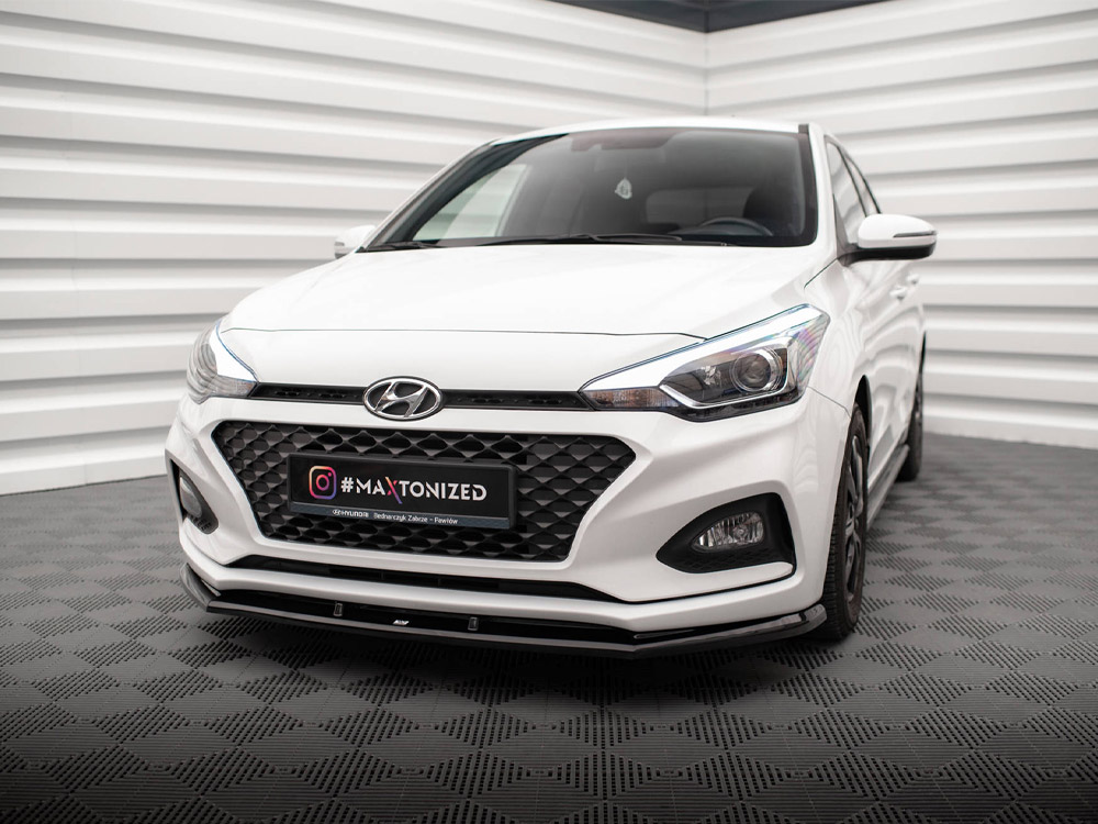 Front Splitter Front Splitter V.1 Hyundai I20 Mk2 Facelift - 2 