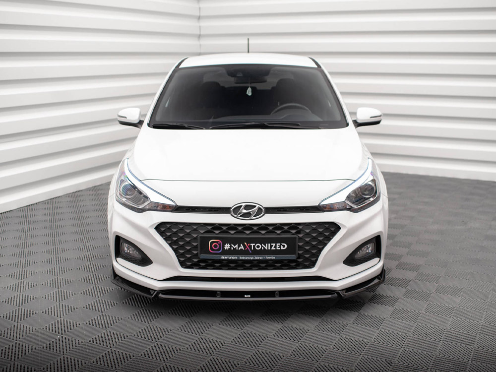 Front Splitter Front Splitter V.2 Hyundai I20 Mk2 Facelift - 3 