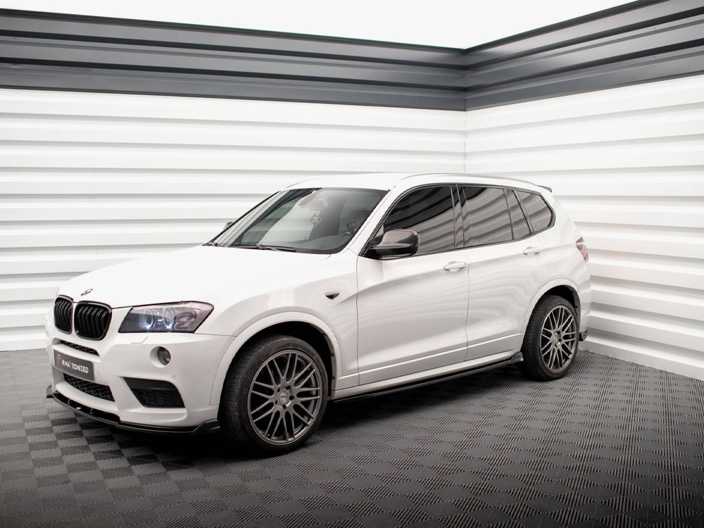 Side Skirts Diffusers BMW X3 M-Pack F25 - 2 