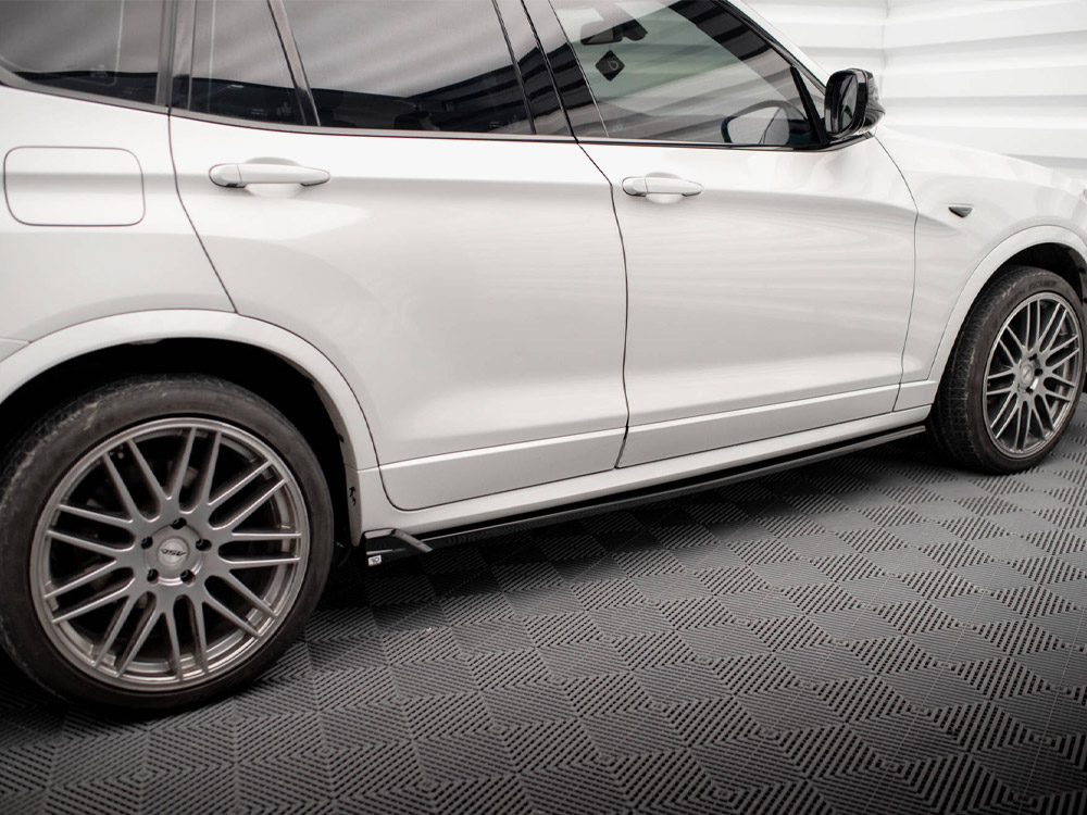 Side Skirts Diffusers BMW X3 M-Pack F25 - 3 