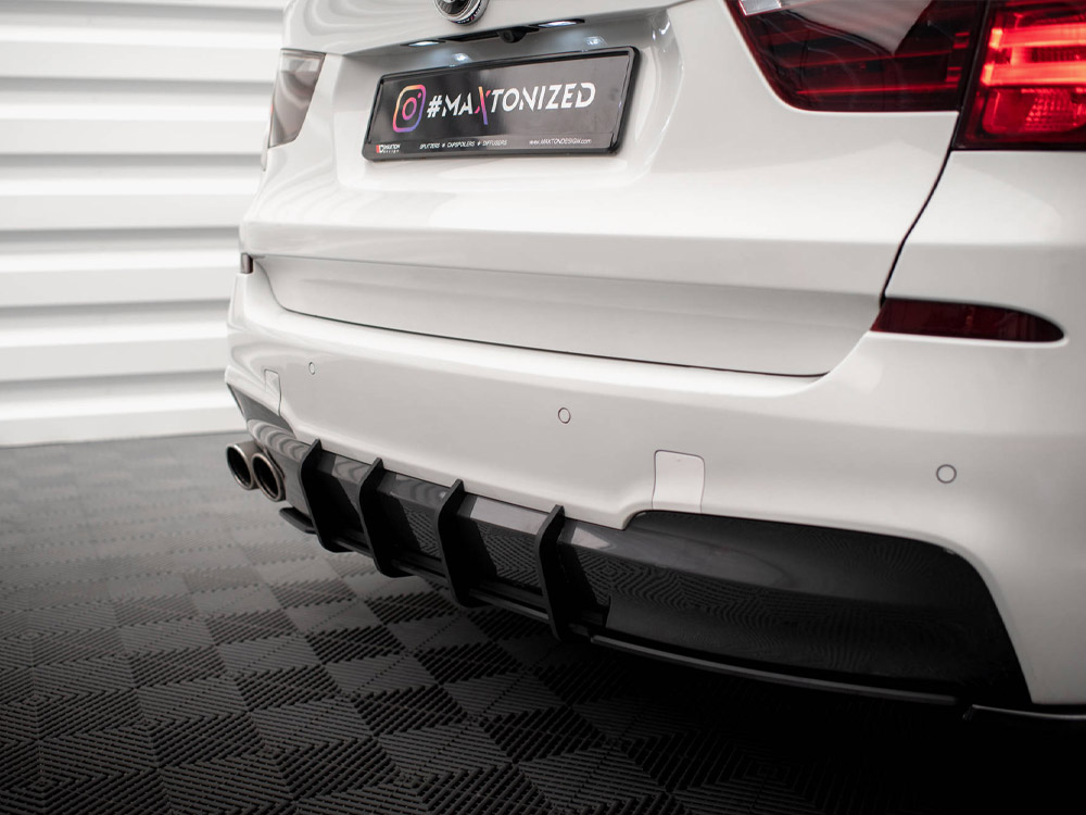 Street PRO Rear Diffuser BMW X3 M-Pack F25 - 4 