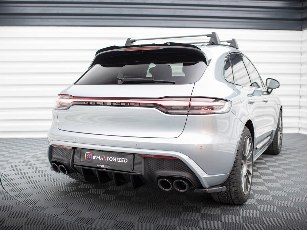 Rear Side Splitters Porsche Macan Mk1 Facelift 2 - 2 