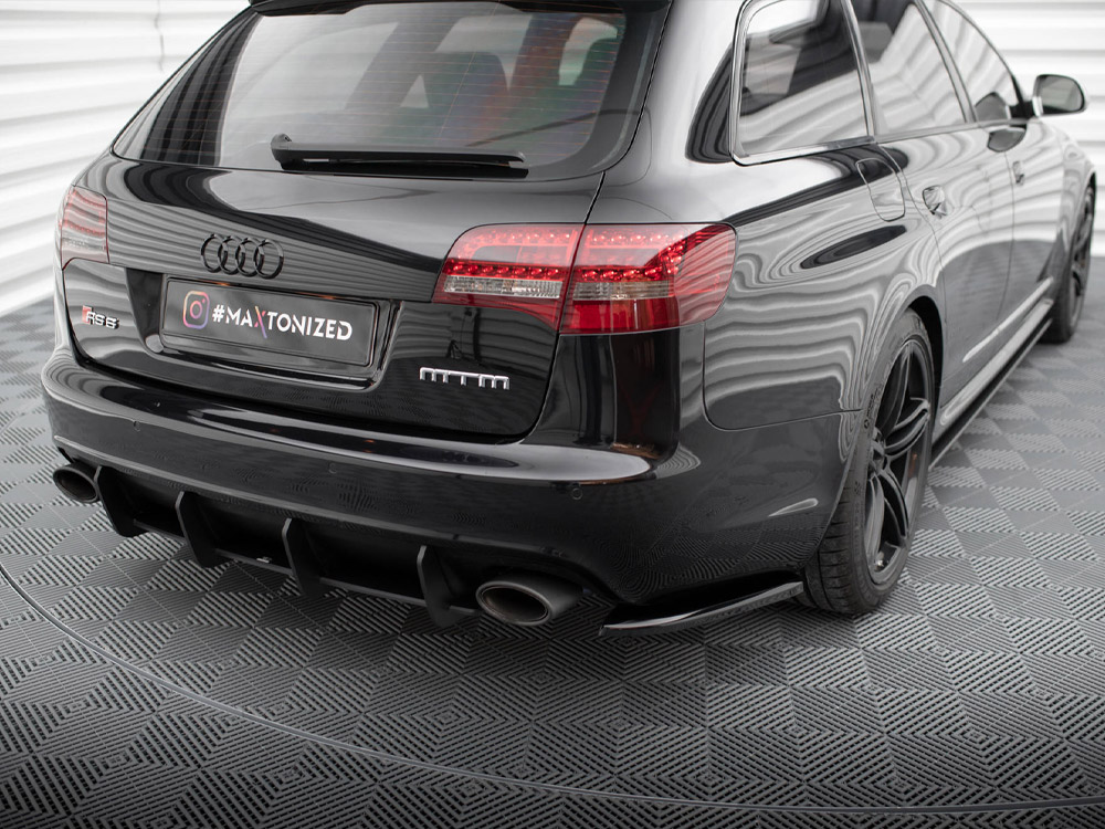 Rear Side Splitters Audi RS6 Avant C6 - 2 