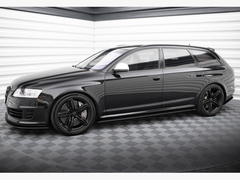 Street PRO Side Skirts Diffusers Audi RS6 Avant C6 - 2 