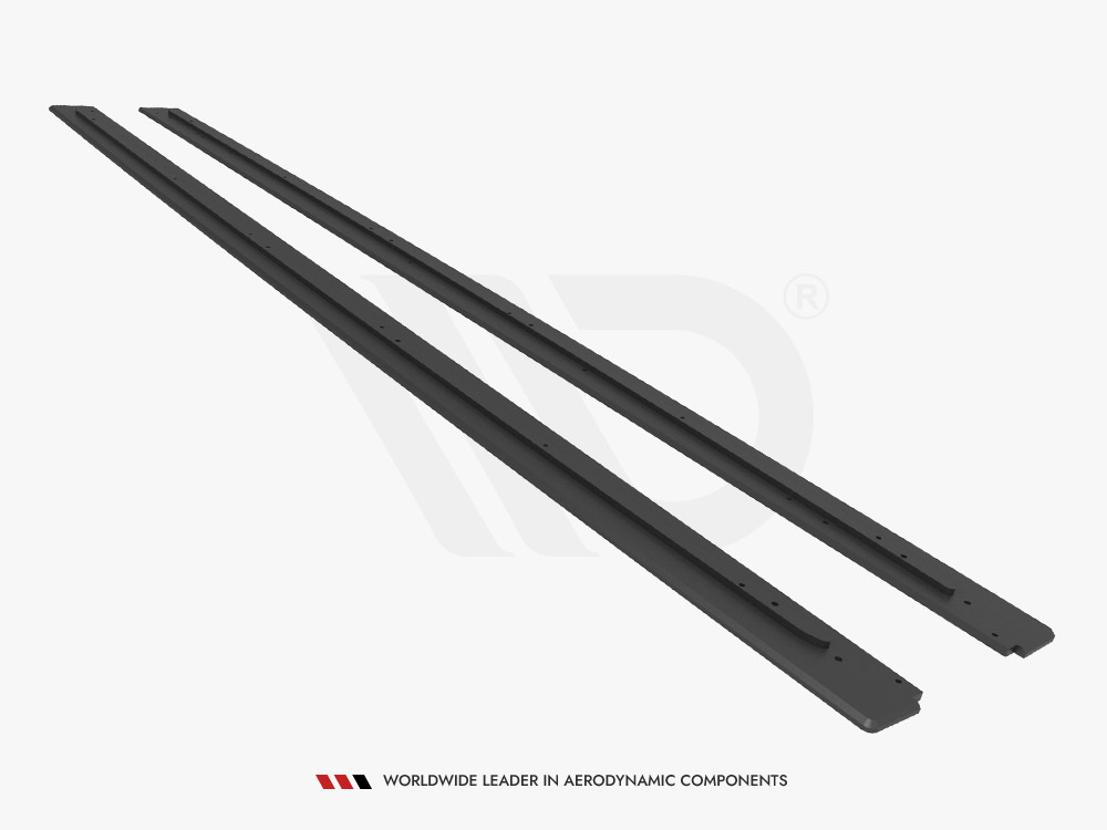 Street PRO Side Skirts Diffusers Audi RS6 Avant C6 - 5 