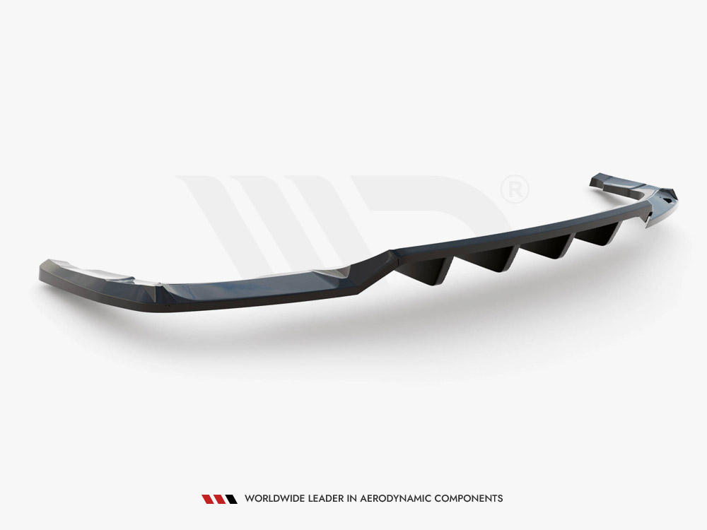 Central Rear Splitter (Vertical Bars) Audi Q5 S-Line SUV Mk2 Facelift - 8 