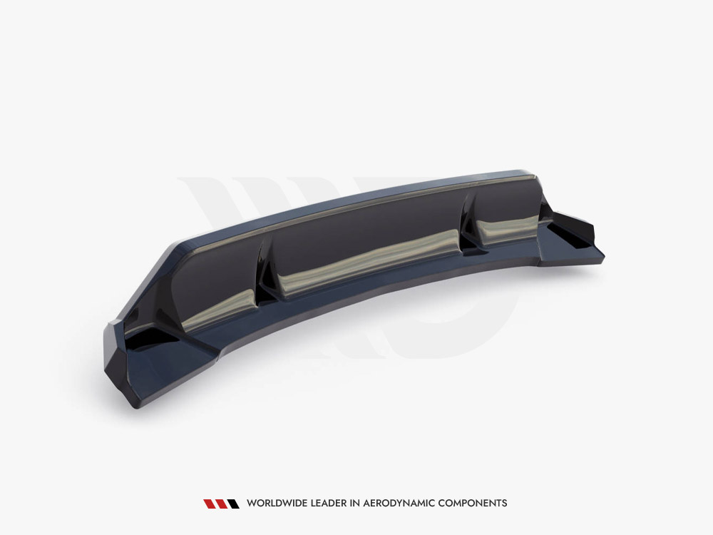 Central Rear Splitter (Vertical Bars) BMW X3 M-Pack G01 Facelift - 6 