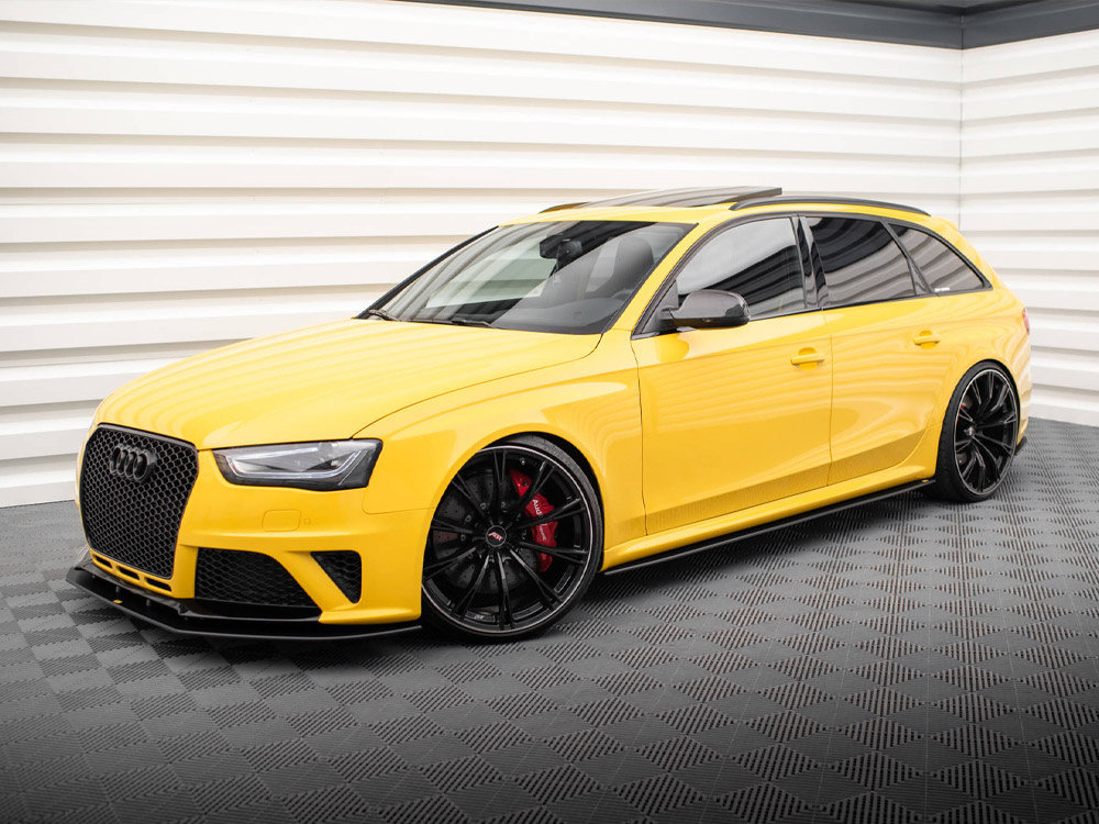 Street PRO Side Skirts Diffusers Audi RS4 B8 - 2 