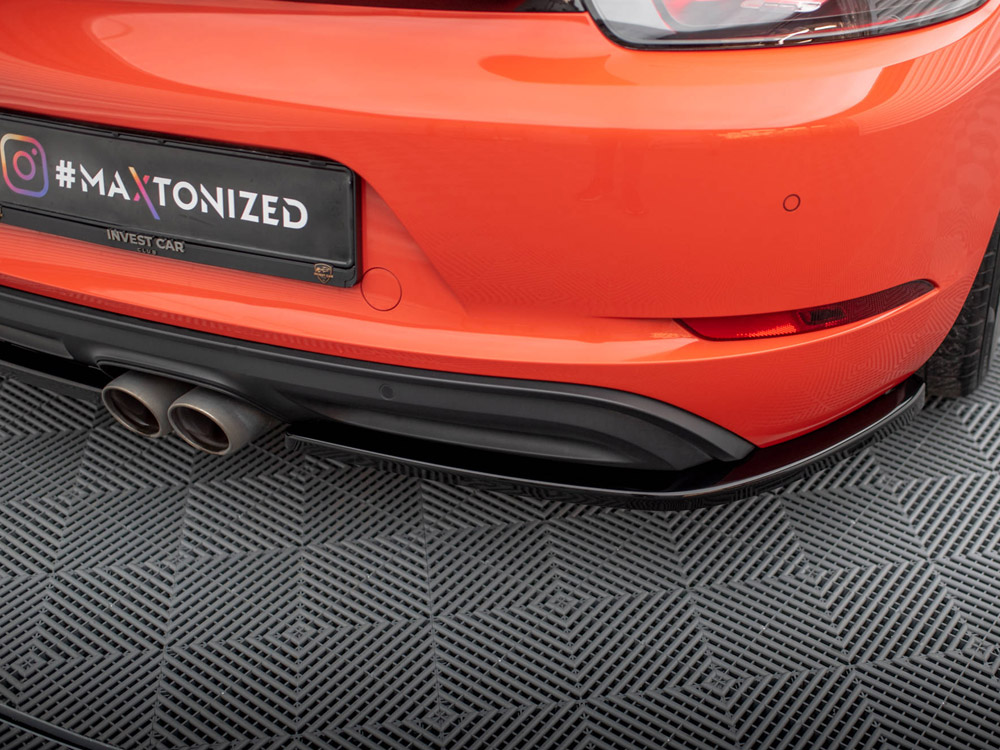 Rear Side Splitters Porsche 718 Cayman 982c - 3 