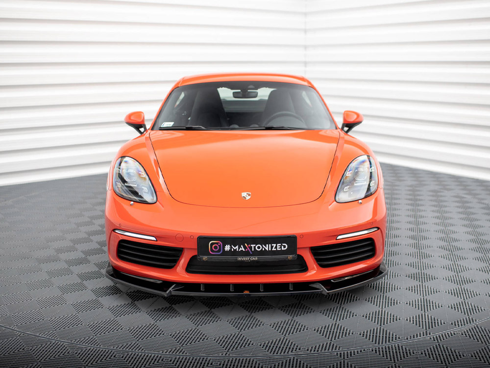 Front Splitter V.1 Porsche 718 Cayman 982c - 3 