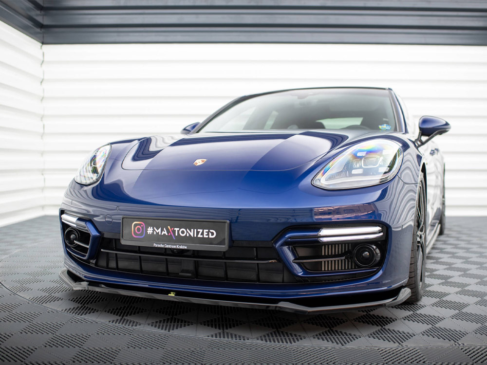 Front Splitter V.1 Porsche Panamera E-Hybrid 971 Facelift - 2 