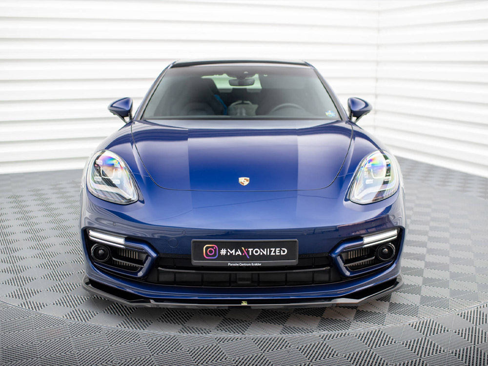 Front Splitter V.1 Porsche Panamera E-Hybrid 971 Facelift - 3 