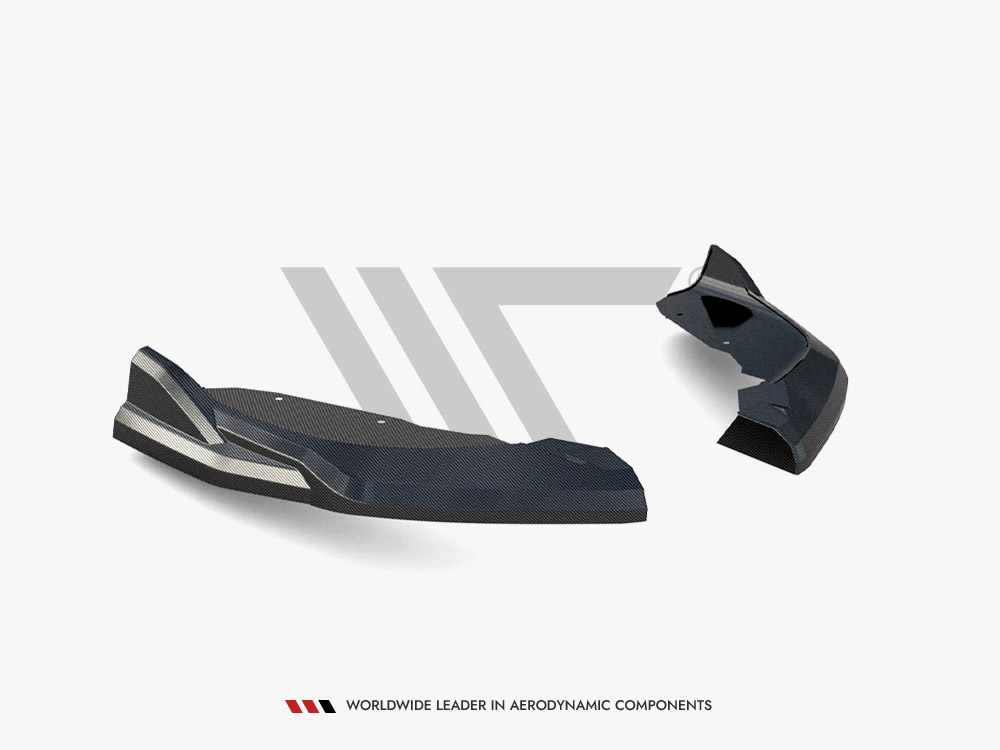 Carbon Fiber Rear Side Splitters BMW 1 F40 M-Pack / M135i - 5 