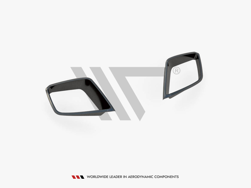 Carbon Fiber Front Bumper Side Vents BMW 1 F40 M-Pack / M135i - 8 