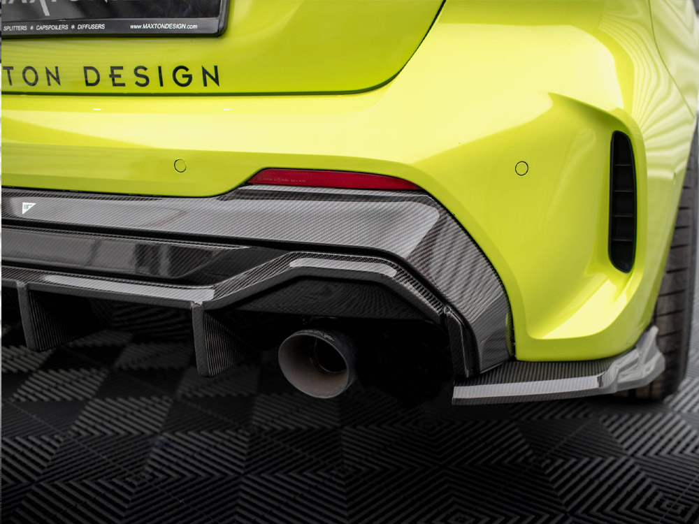 Carbon Fiber Rear Diffuser V.2 BMW 1 F40 M-Pack / M135i - 4 