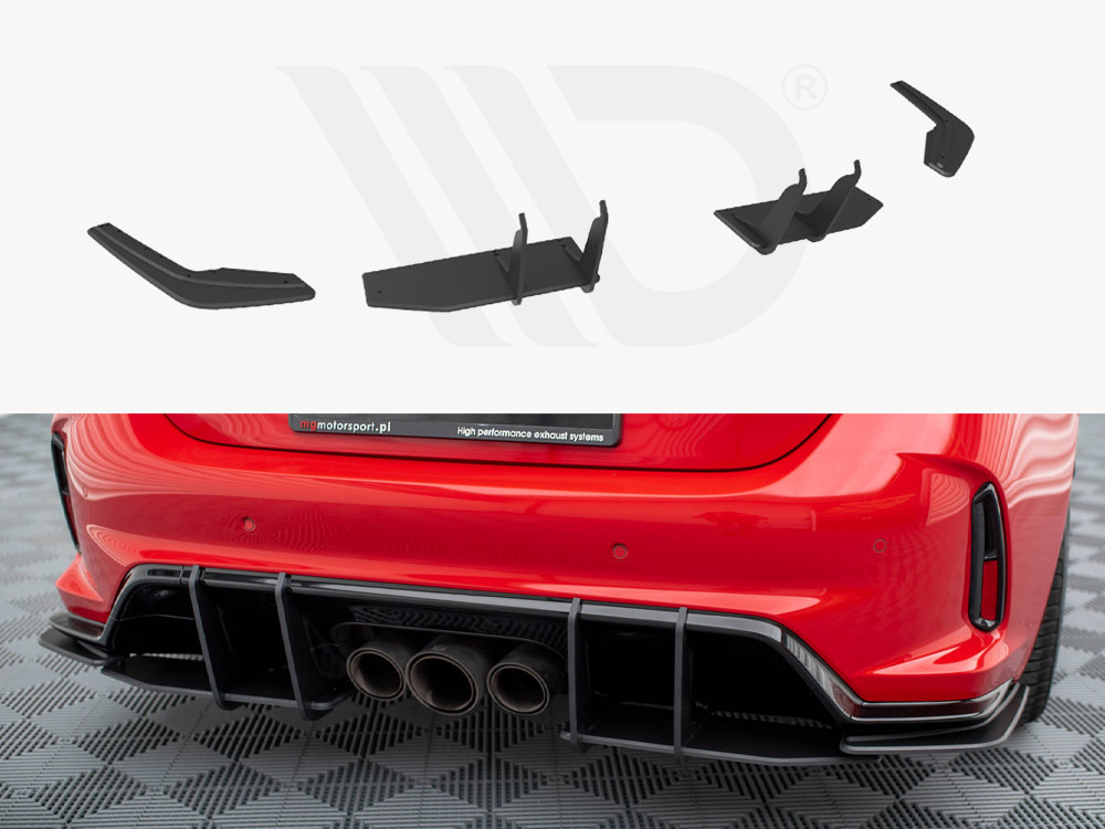 Street Pro Rear Diffuser Honda Civic Type R Mk Maxton Design Uk