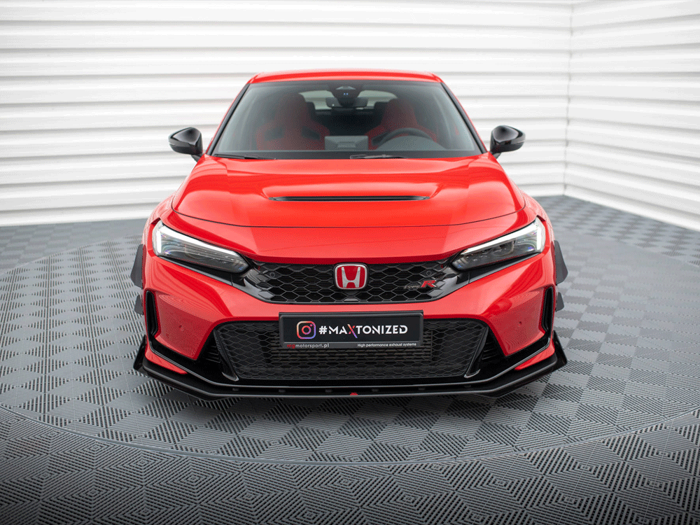 Street PRO Front Splitter + Flaps Honda Civic Type-R Mk 11 - 3 