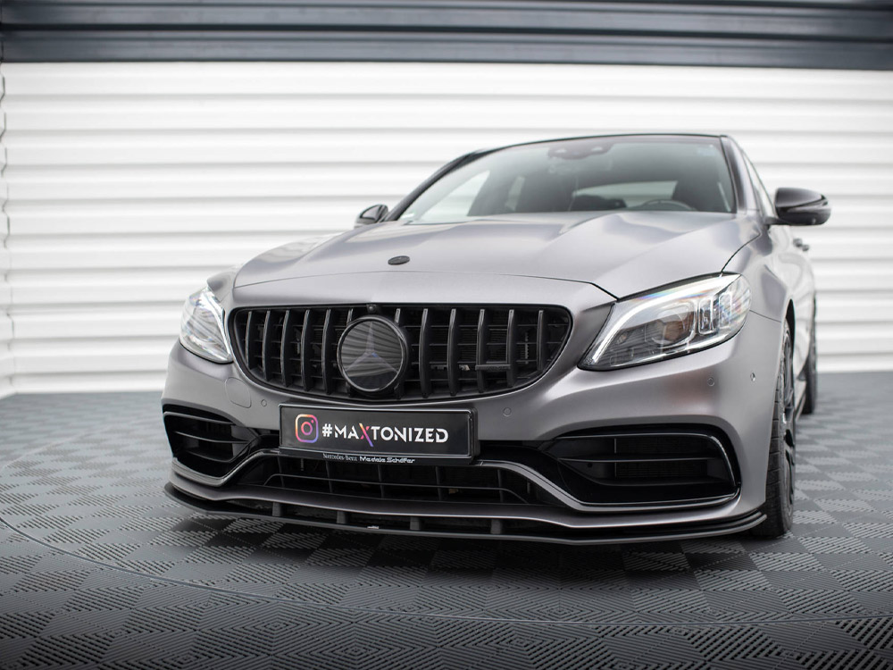 Street PRO Front Splitter Mercedes-AMG C63 Sedan / Estate W205 Facelift - 2 