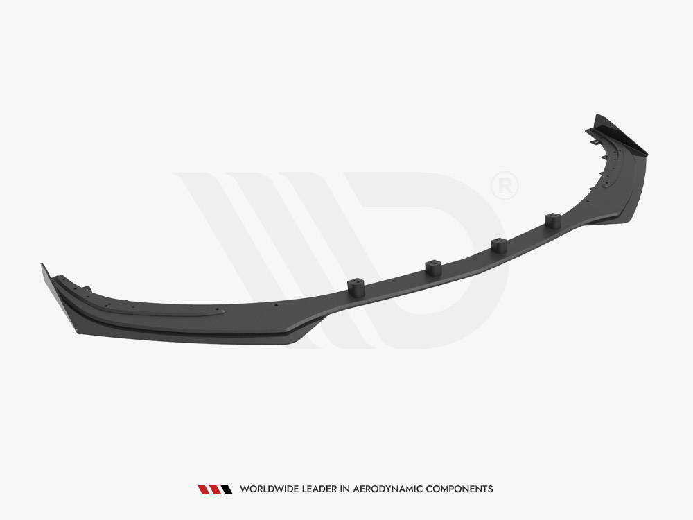 Street PRO Front Splitter + Flaps Mercedes-AMG C63 Sedan / Estate W205 Facelift - 5 