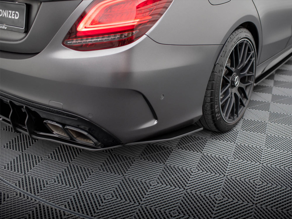 Street Pro Rear Side Splitters Mercedes-AMG C63 Sedan / Estate W205 Facelift - 3 