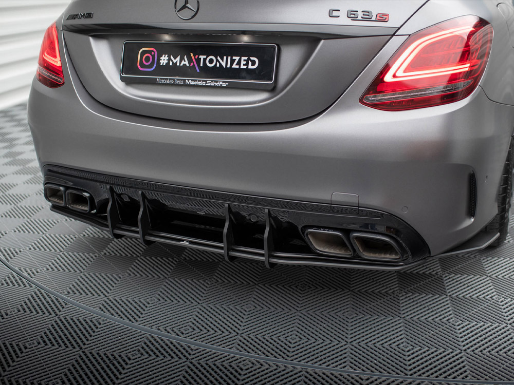 Street PRO Rear Diffuser Mercedes-AMG C63 Sedan / Estate W205 Facelift - 3 